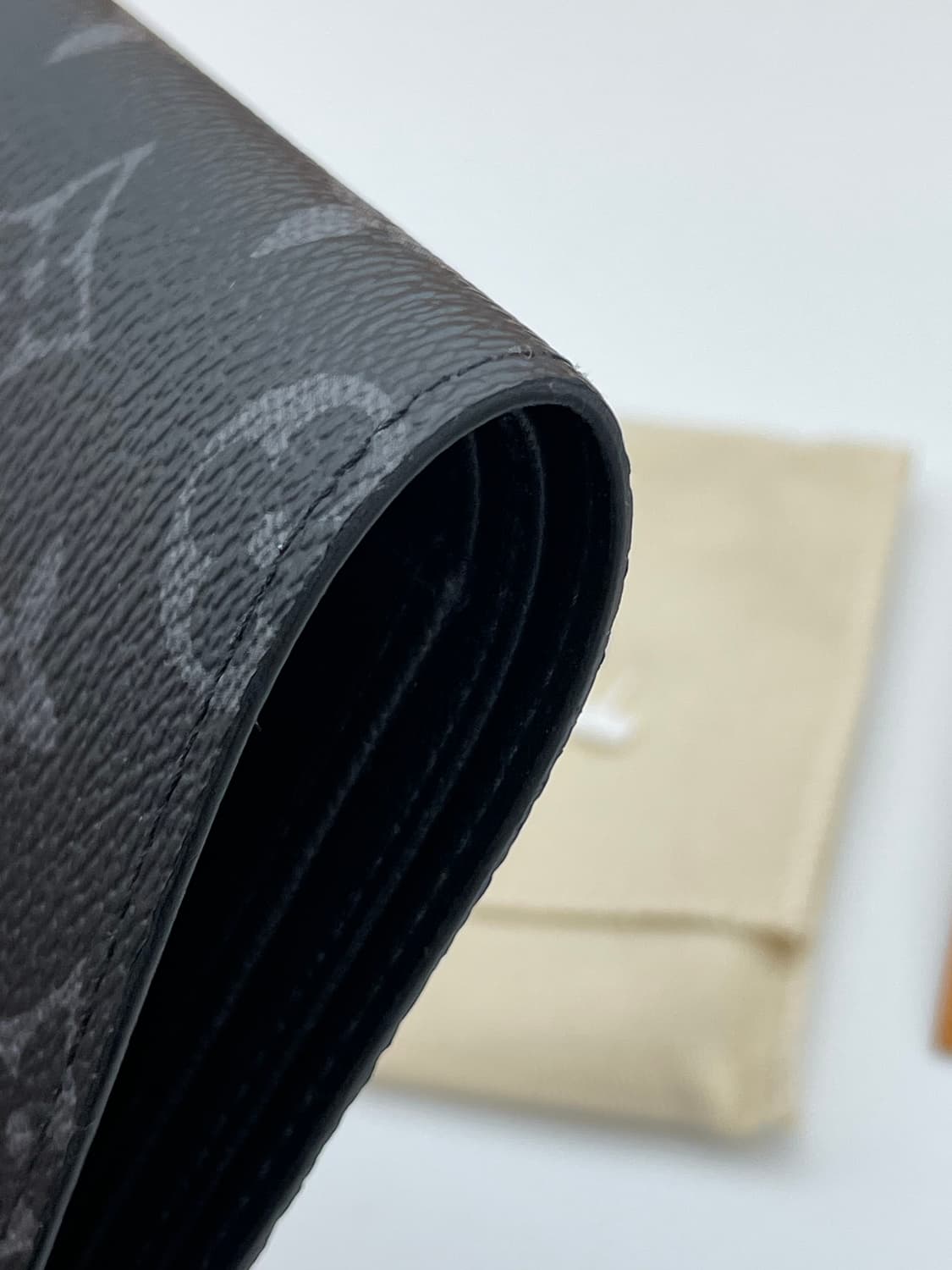 [ 풀구성 / 새상품급 ] 루이비통 멀티플 월릿 반지갑 블랙  상품이미지8