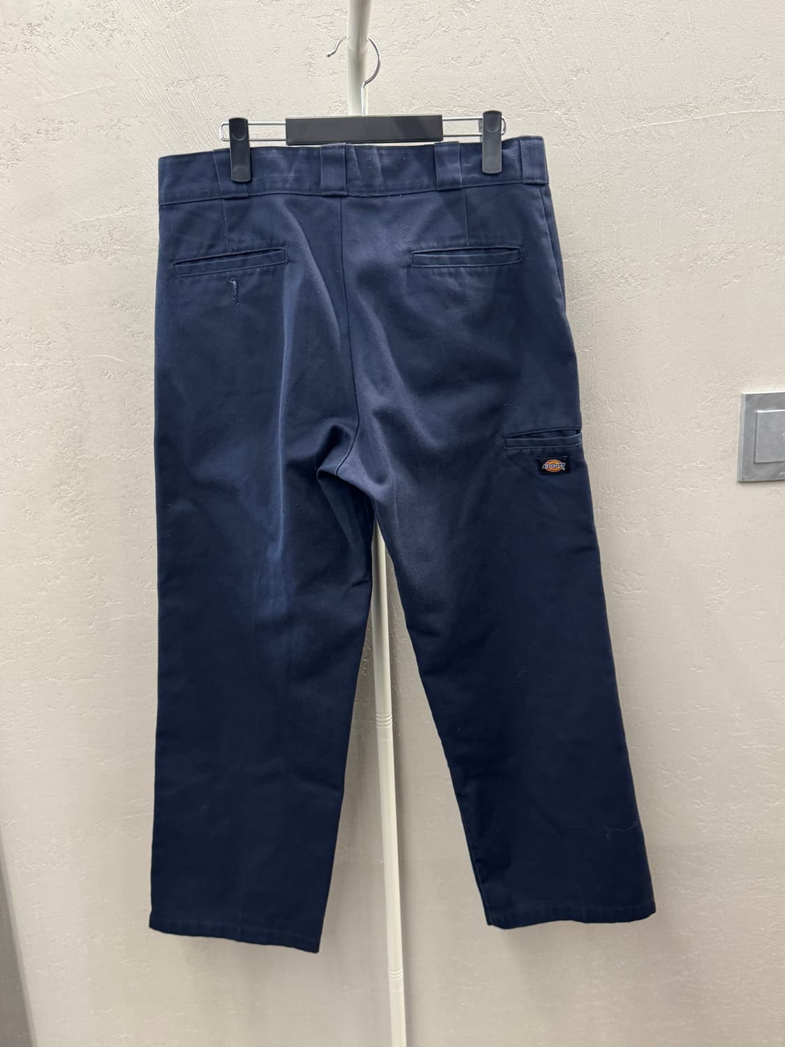 디키즈 더블니 루즈핏 워크 팬츠 네이비 34x30 상품이미지3