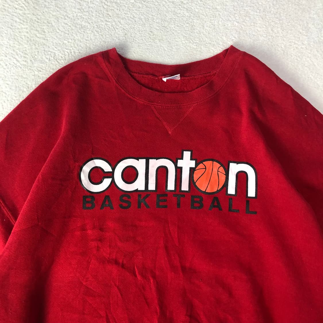2000s 러셀 “CANTON BASKETBALL" 스웻셔츠  상품이미지4