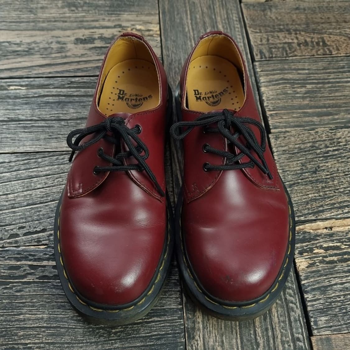 [닥터마틴] 1461 3홀 워커 더비 슈즈 체리레드 M19380 상품이미지2