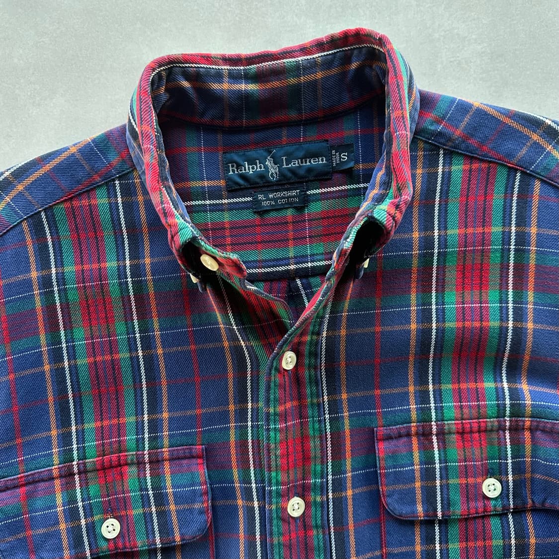 [S]폴로 랄프로렌 헤비 코튼 워크 셔츠 상품이미지8