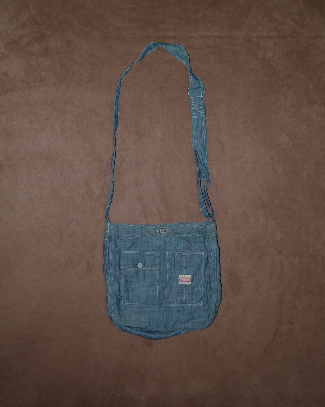 포터 70주년 한정 샴브레이 데님 크로스백 상품이미지1