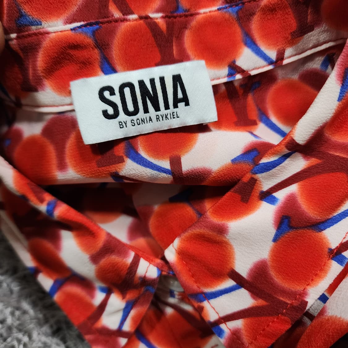 소니아니키엘 실크 블라우스 2 상품이미지6