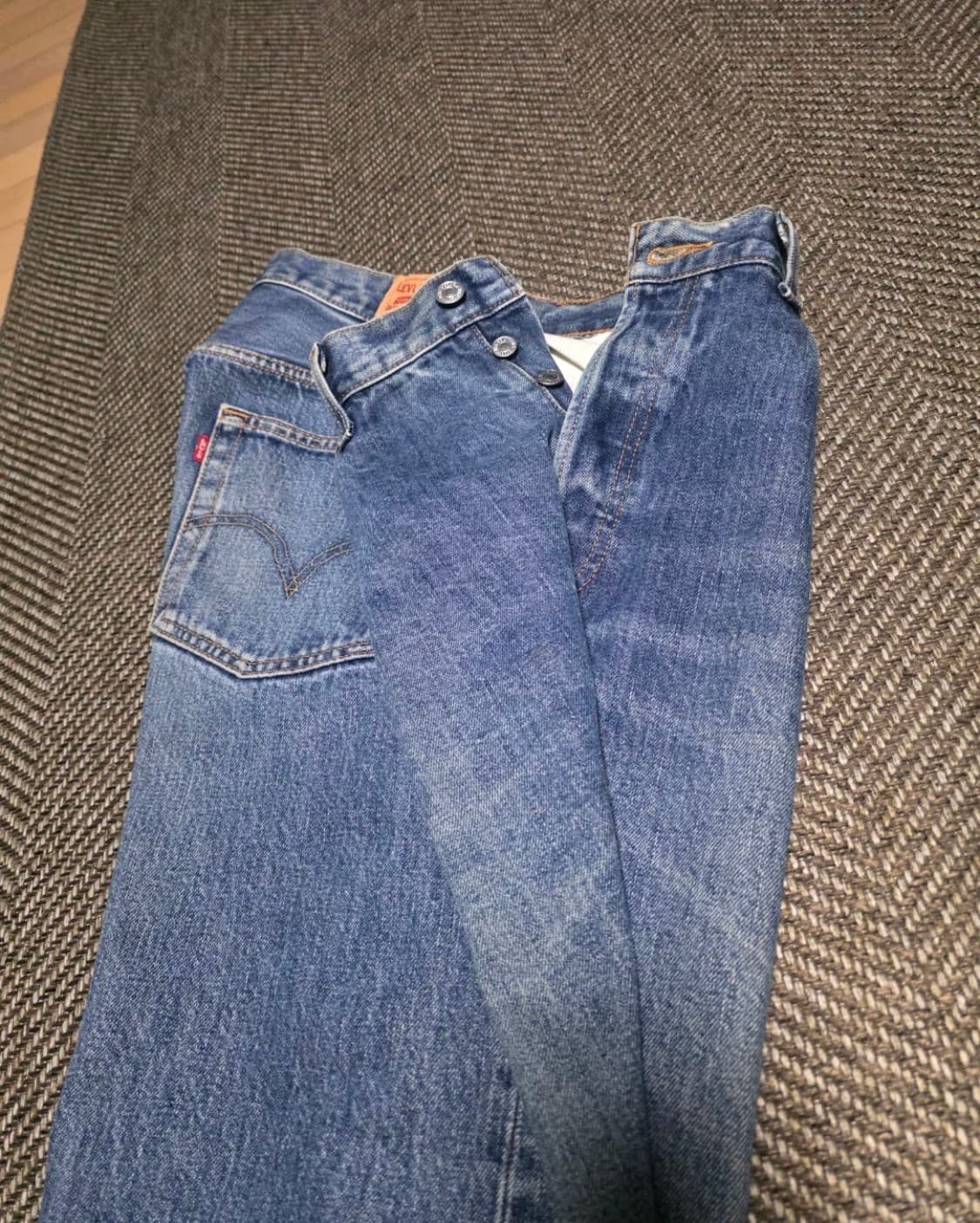 리바이스 501 청바지 W35 L34 상품이미지3