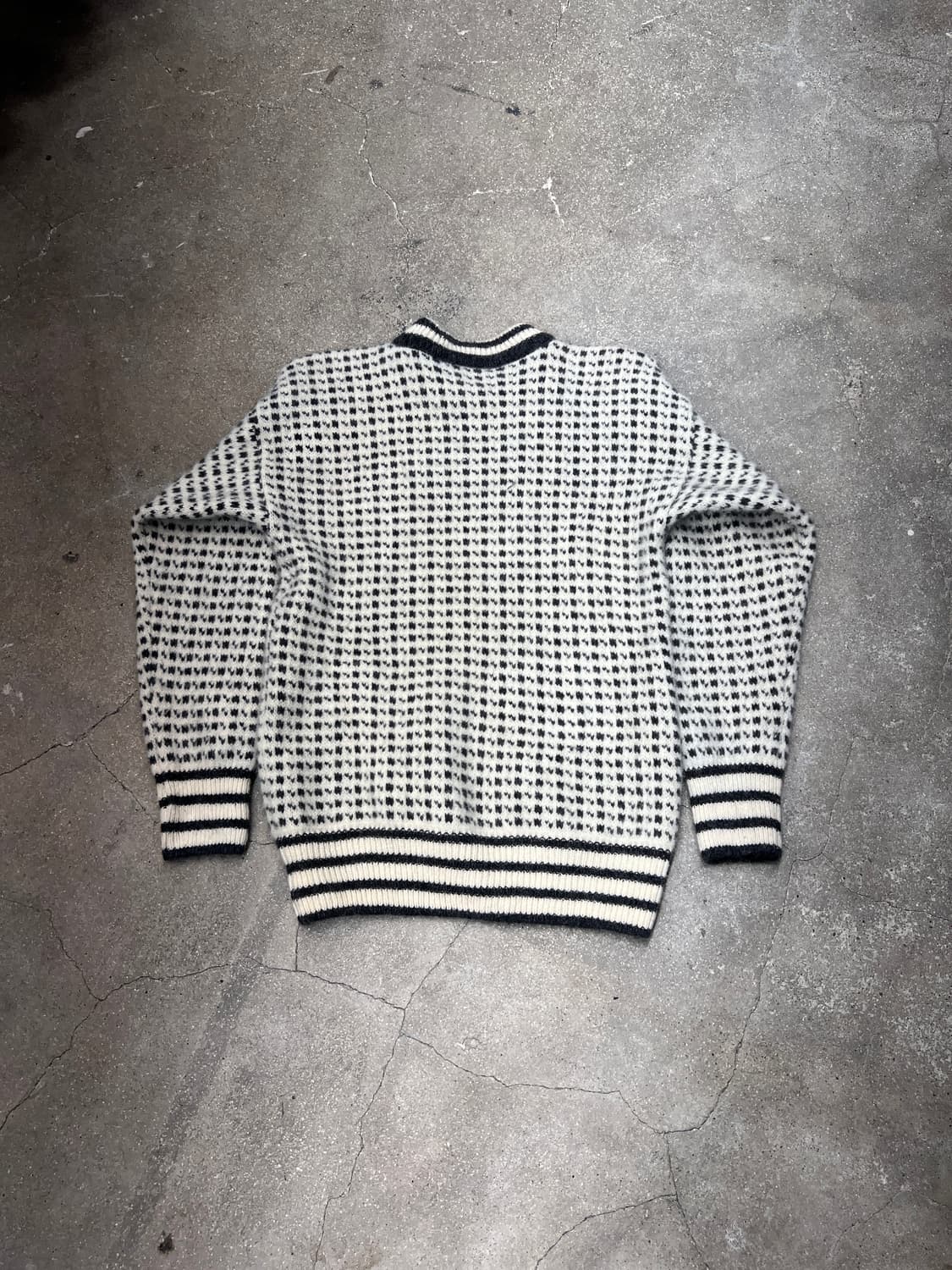 Norwool 버드아이 울 스웨터 상품이미지2