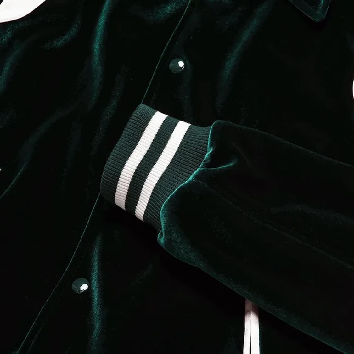 롤링 스튜디오 벨벳  Dark Green 재킷 상품이미지3