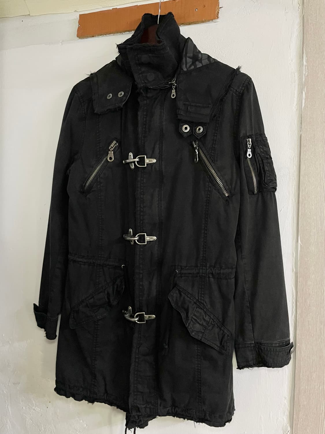 빈티지 워싱 모즈코트 상품이미지1