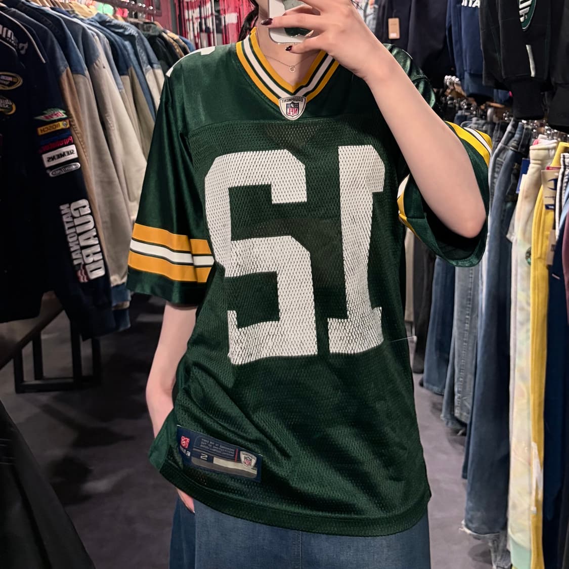 [IM]NFL X REEBOK그린베이패커스 No.12 RODGERS 그린 상품이미지3