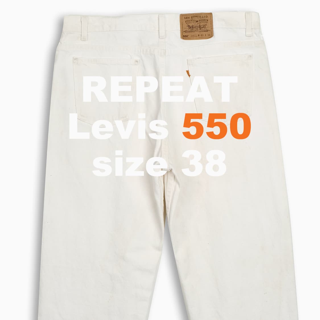 리바이스 550 오렌지탭 90s USA 38 인치 OR5504019 상품이미지1
