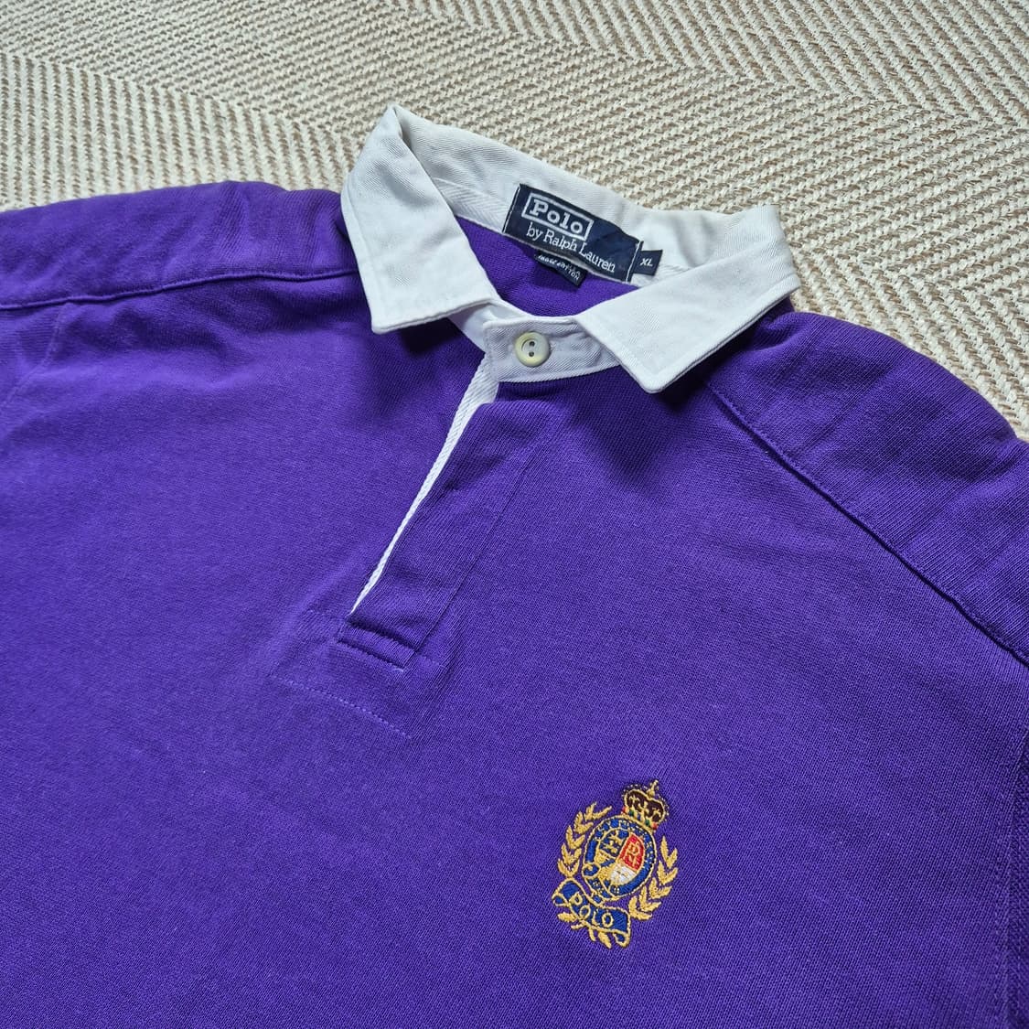 90s 미제 폴로 럭비셔츠 상품이미지3