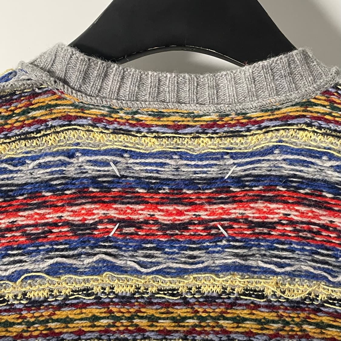 마르지엘라 우먼스 멀티컬러 리버스 페어아일 베스트 니트 (on.198)  상품이미지5