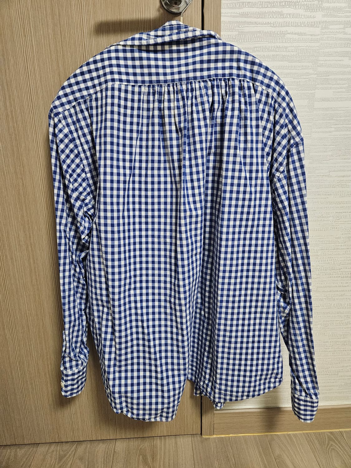 M)포터클래식 롤업 셔츠 네이비 상품이미지3