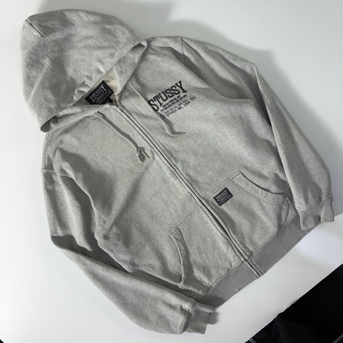 Stussy  스투시 00,s 코튼 더블페이스 후드집업 상품이미지2