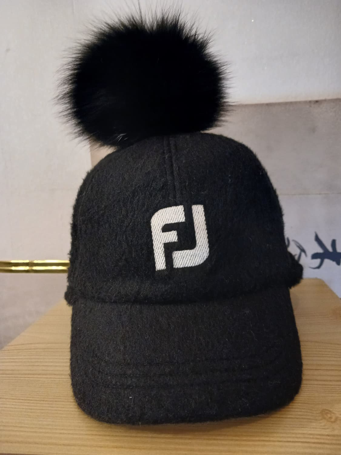 풋조이 정품 여성 폼폼이 모자 free 사이즈 상품이미지1