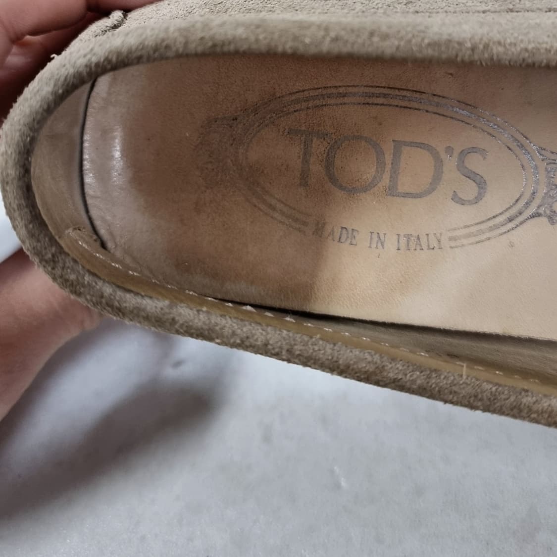 토즈 Tod's 스웨이드 로퍼 드라이빙 슈즈 구두 슈즈 (230/36) 상품이미지6
