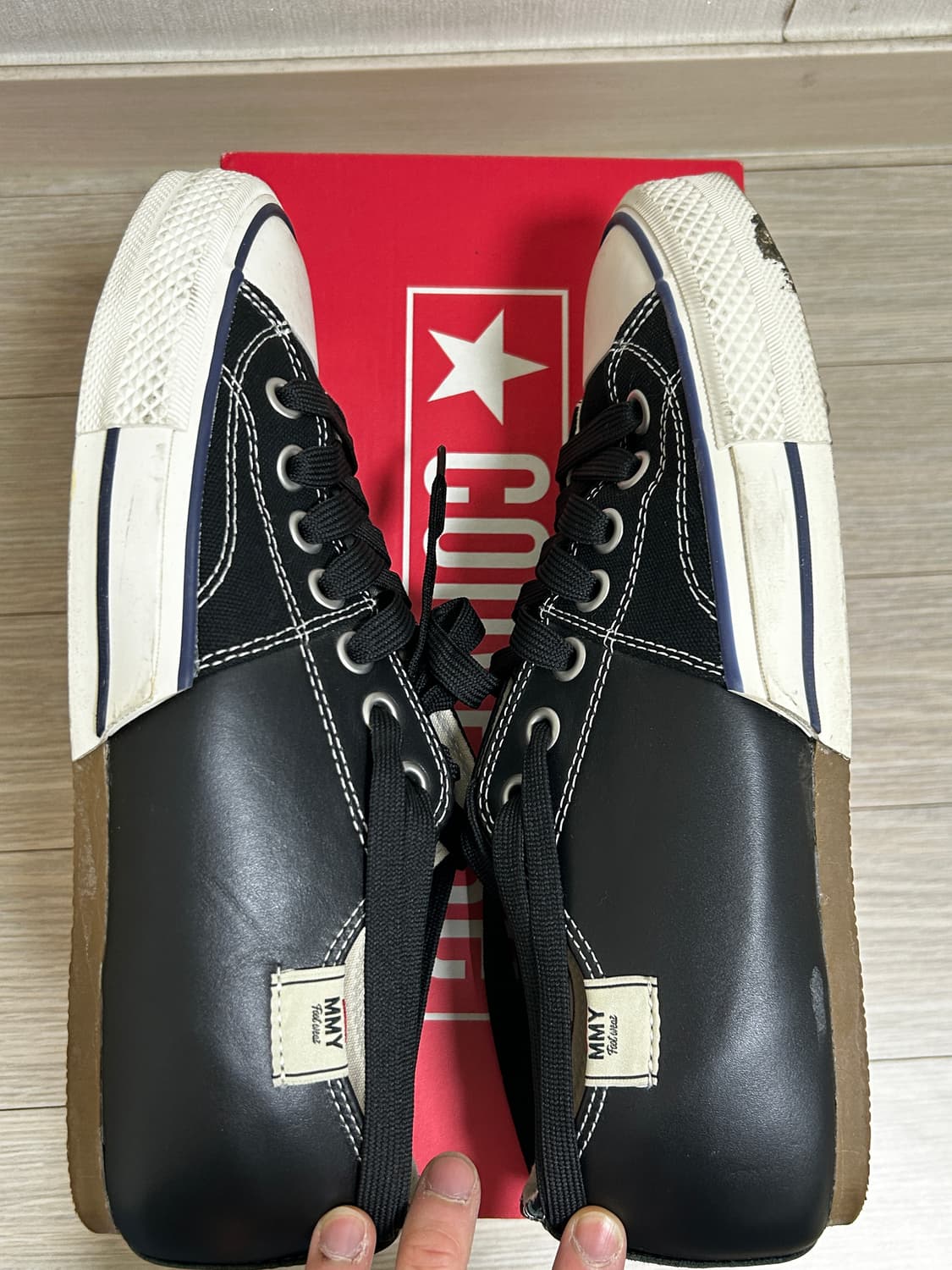 메종 미하라 야스히로 x 나이젤 카본 레더 상품이미지6