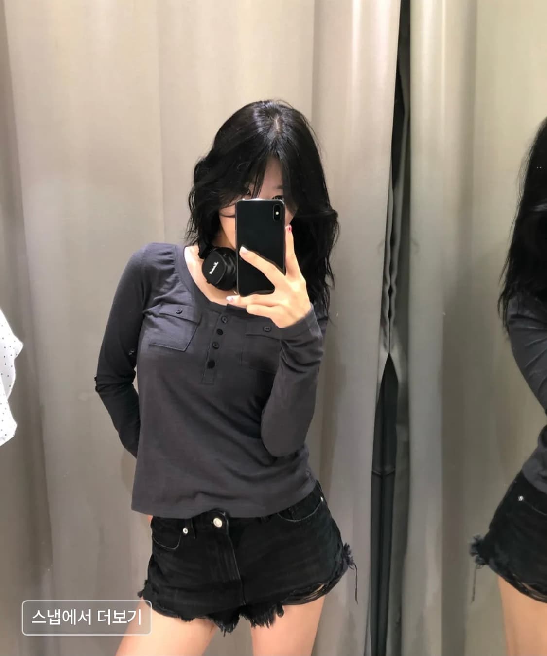 애즈온 포켓 티셔츠 상품이미지3