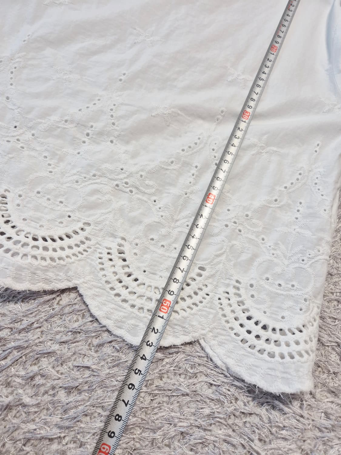 GU면레이스블라우스  상품이미지7