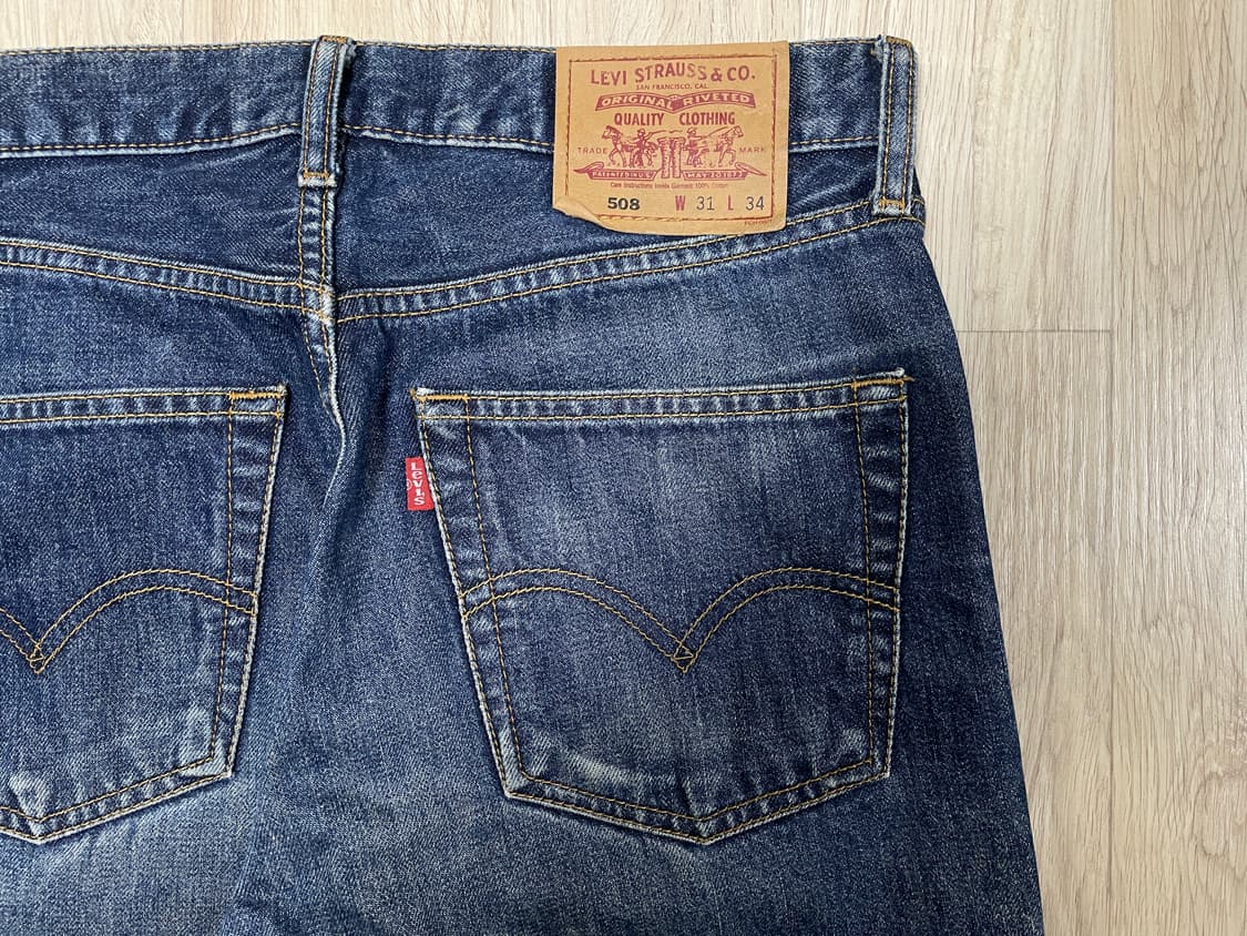 31) 90's 리바이스 재팬 508 워싱 데님팬츠(RRL&LVC&폴로) 상품이미지9
