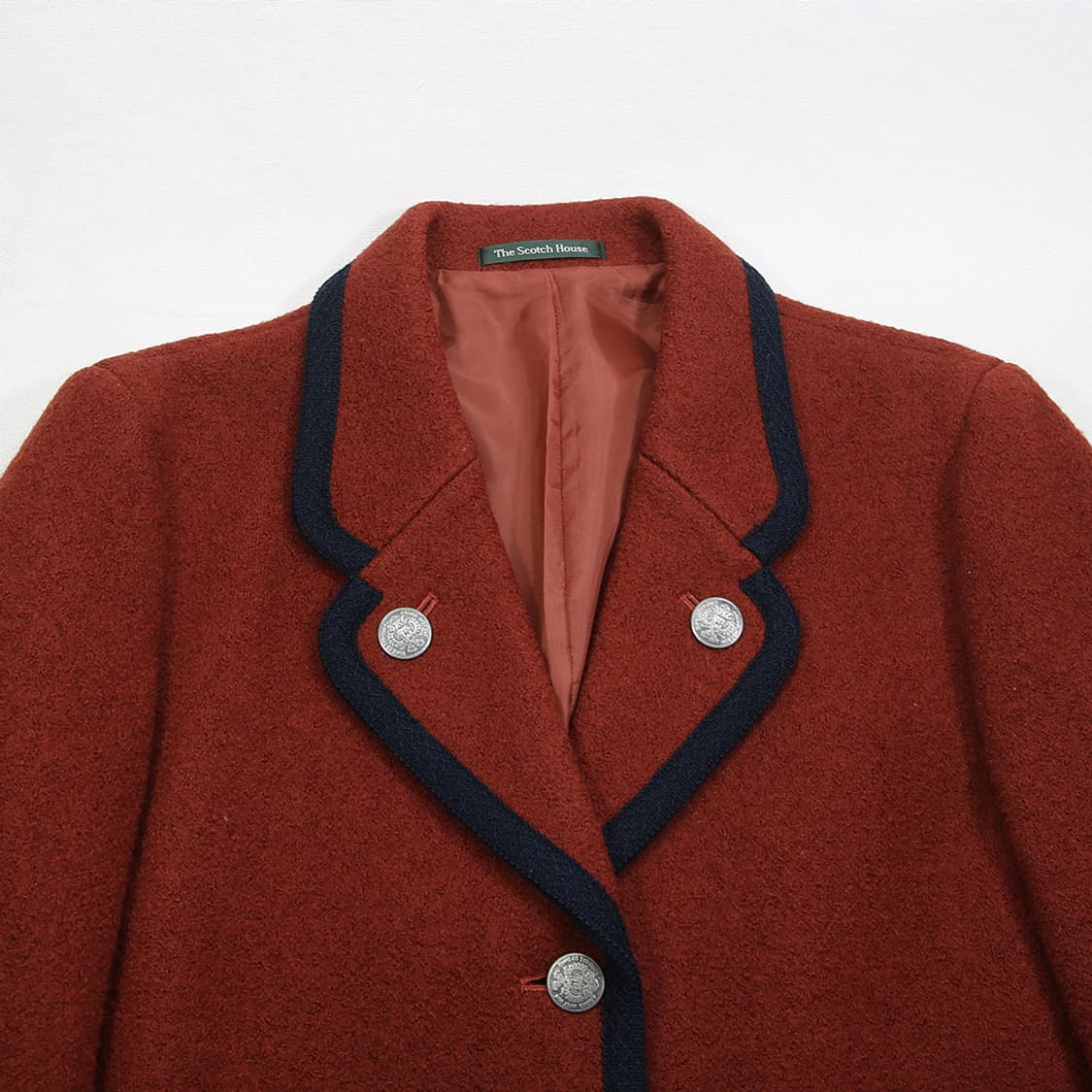 The Scotch House 보일드 울 파이핑 블레이져 (9AR) 상품이미지4