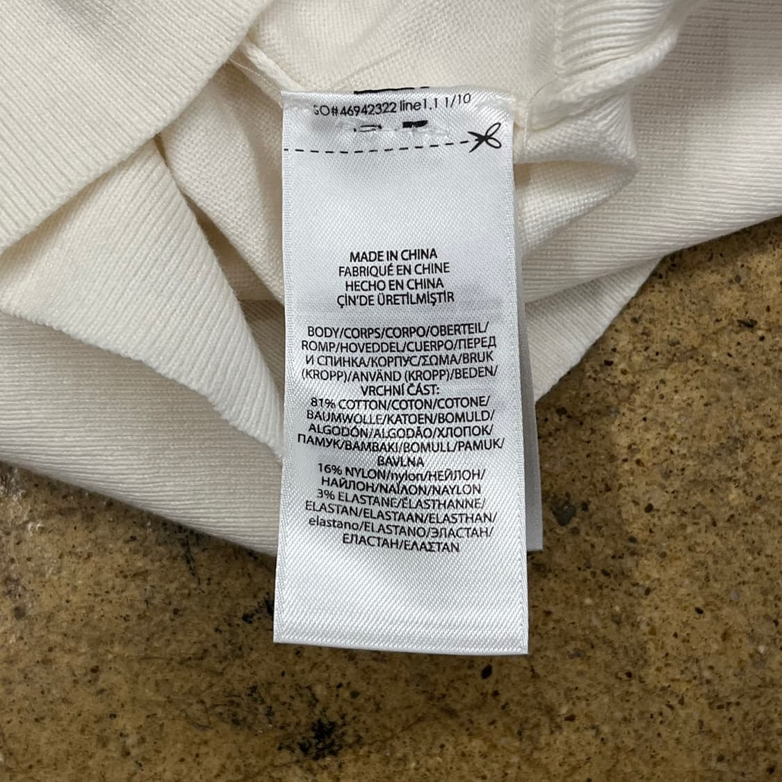 [정품/S] 폴로 랄프로렌 화이트 반팔 티셔츠 b16 상품이미지5