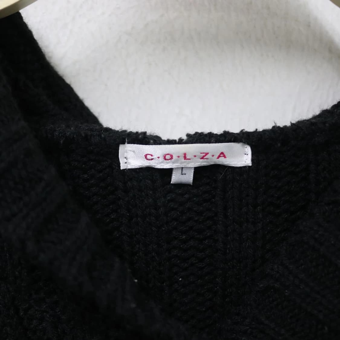 코르자 니트 벨트 롱 후드 가디건 61704 상품이미지8