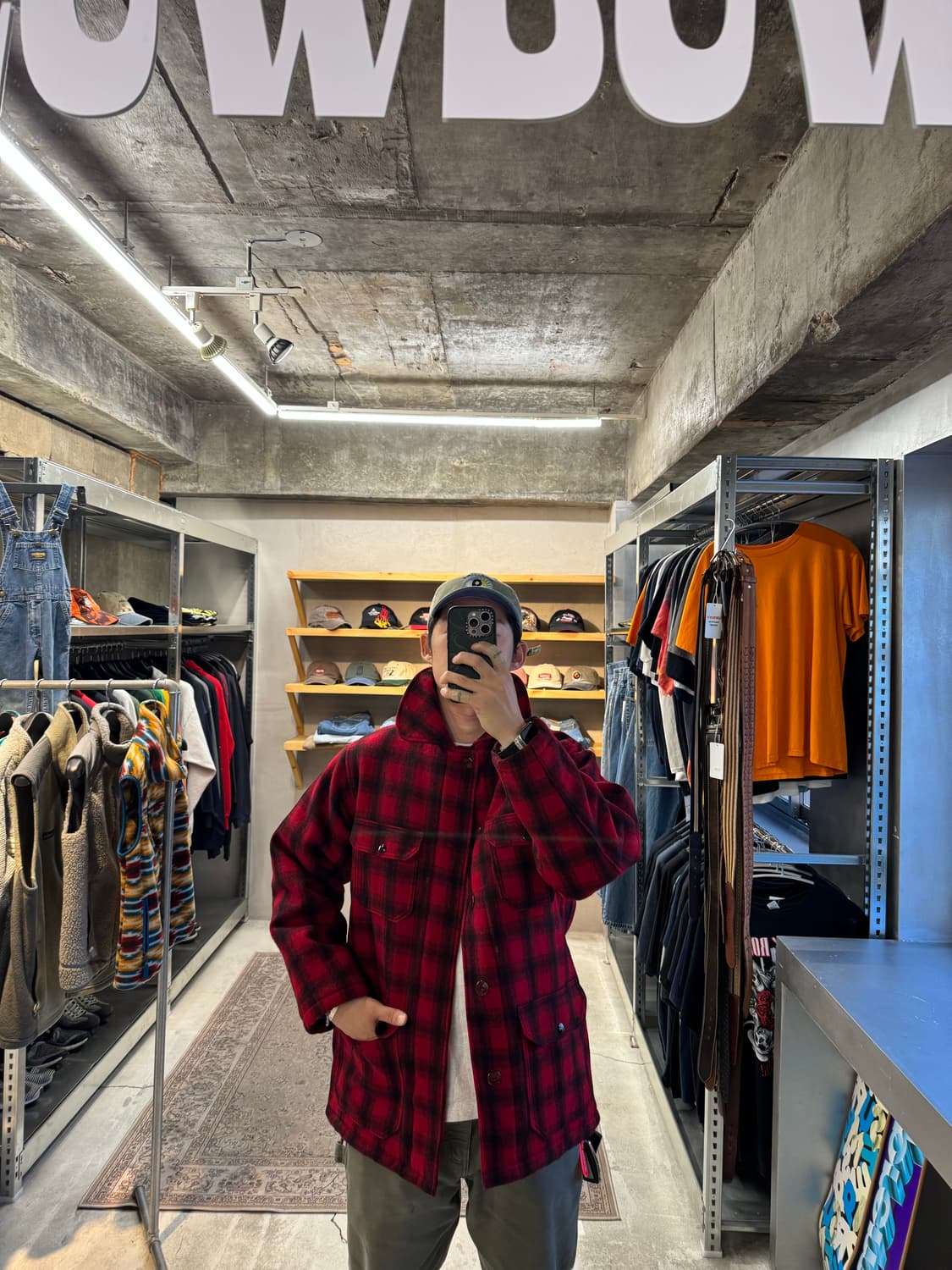 60s 울리치 버팔로체크 매키노 울 헌팅자켓 상품이미지2