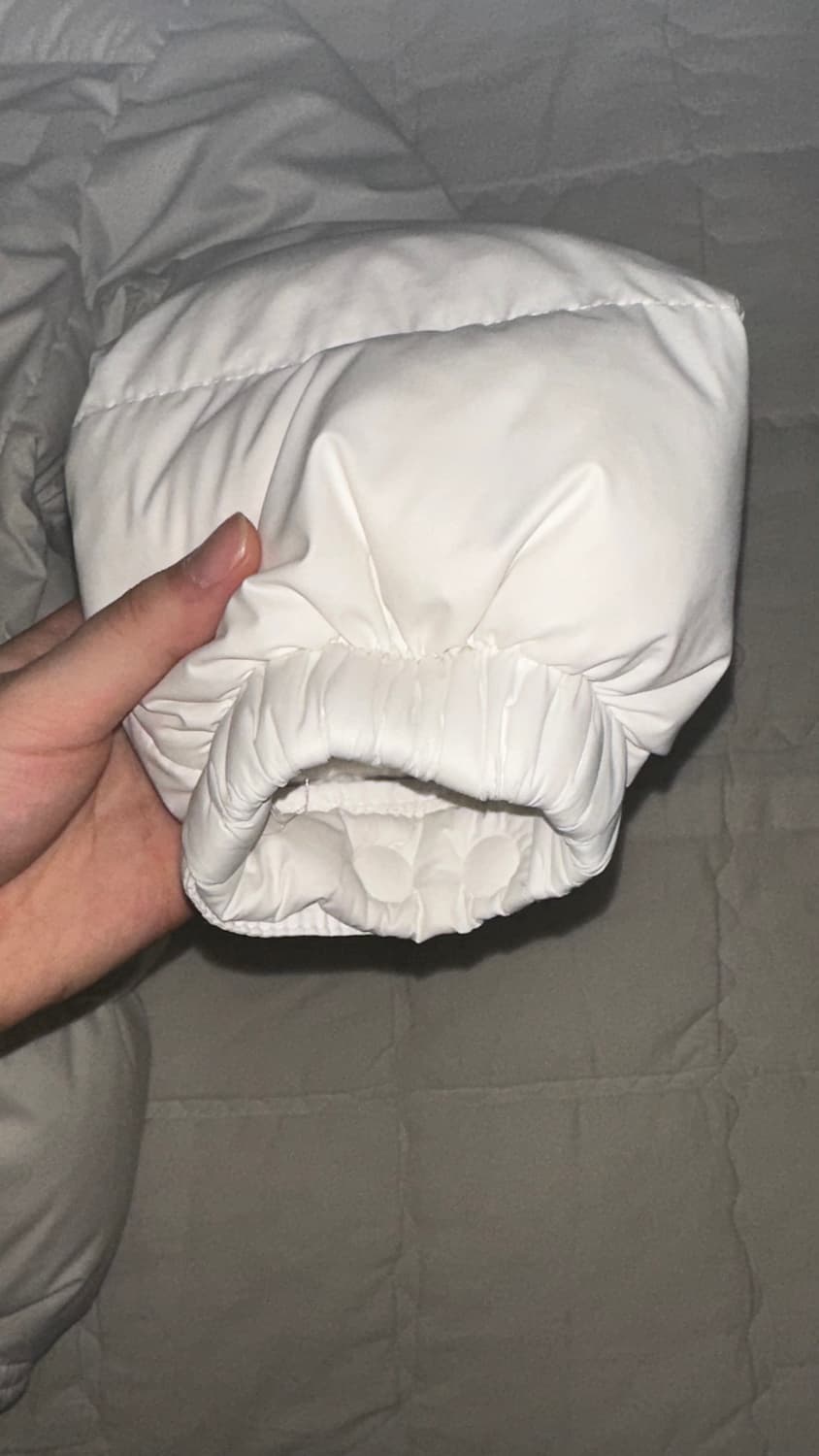 사파리스팟 베이직 사파리 다운 재킷 화이트 상품이미지4