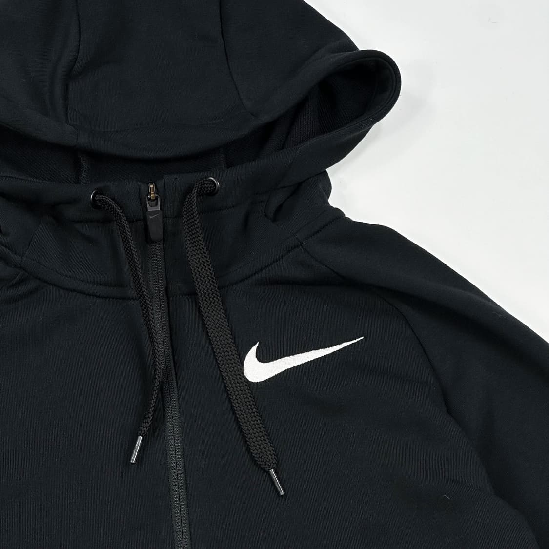 나이키 스우시 트레이닝 풀오버 블랙 후드집업 (M) 상품이미지3