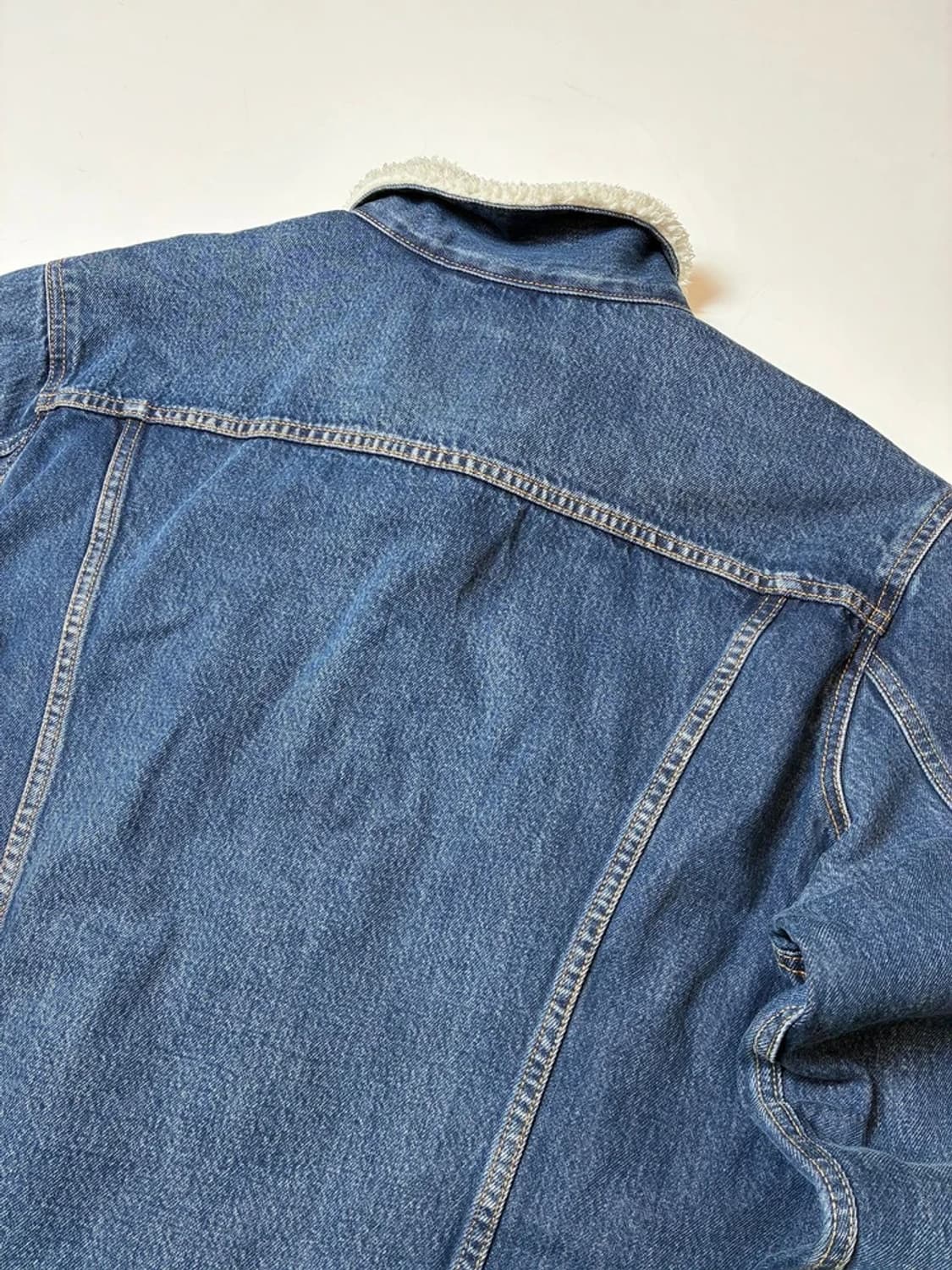 리바이스 00's 체크 라이닝 쉐르파 데님 트러커 자켓 PN8959 상품이미지7