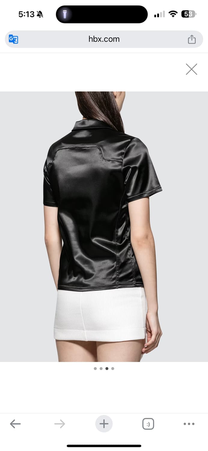 1017 ALYX 9SM Sabrina Zip Shirt - S 상품이미지3