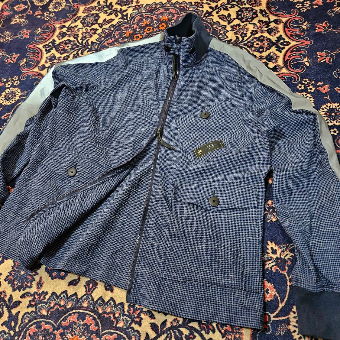 라니피치오 F.lli 세루티 in Italy 패블릭 하이넥 봄버자켓 상품이미지1