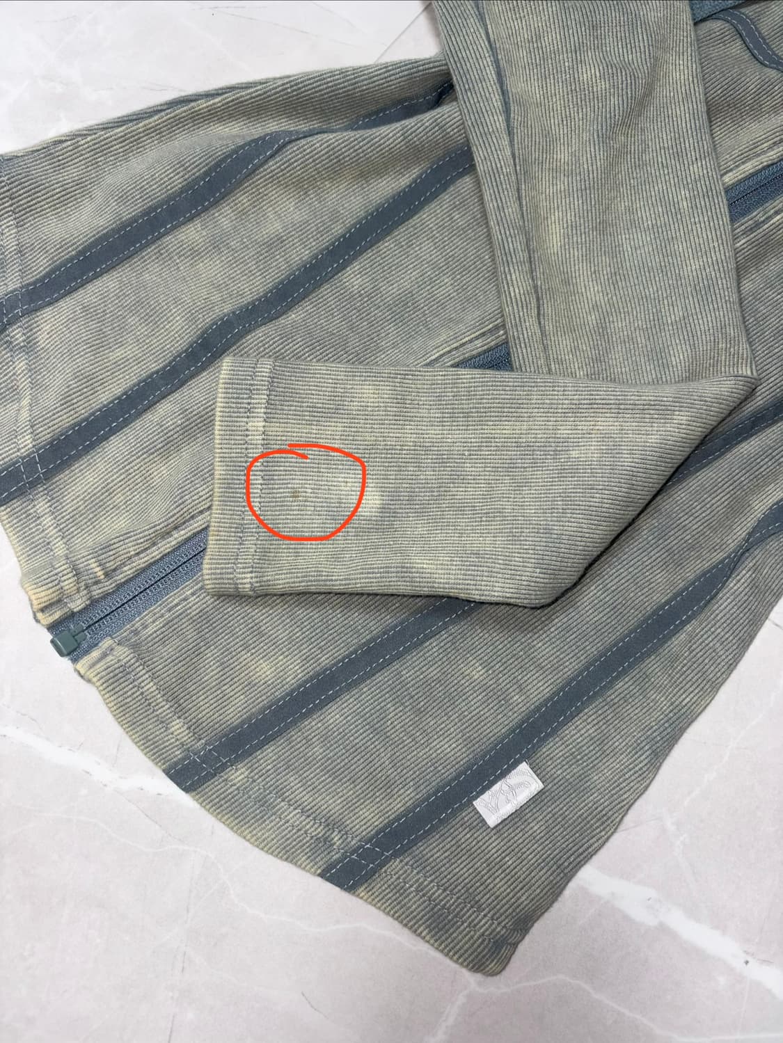 스컬프터 워시드 본디지 후드집업 S 상품이미지4