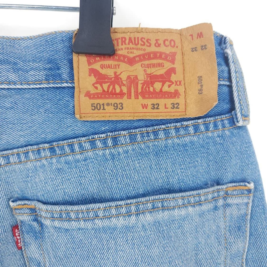 [남32]리바이스 501 데님 팬츠(스판X)[Y62-199] 상품이미지8