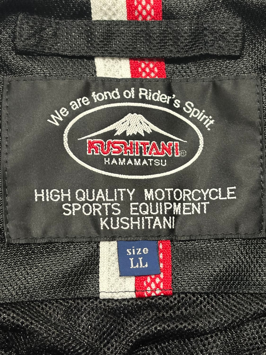 쿠시타니 제팬 모터사이클 메쉬 레이싱 자켓 상품이미지9