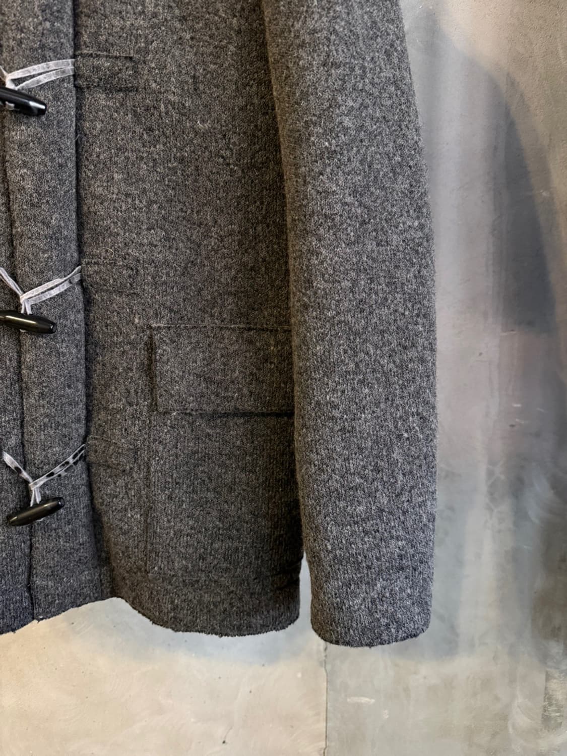 add 펠트울 다운 더플 코트 100 상품이미지5