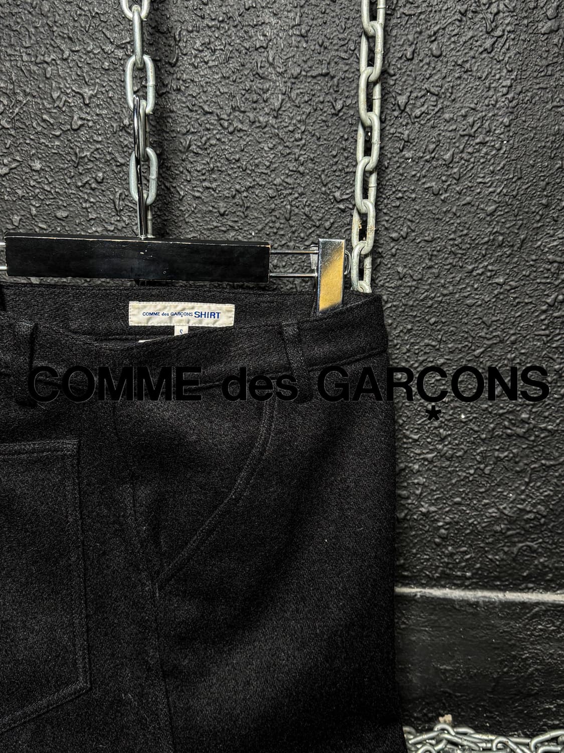 90’s COMME des GARCONS SHIRT-Wool pants  상품이미지1