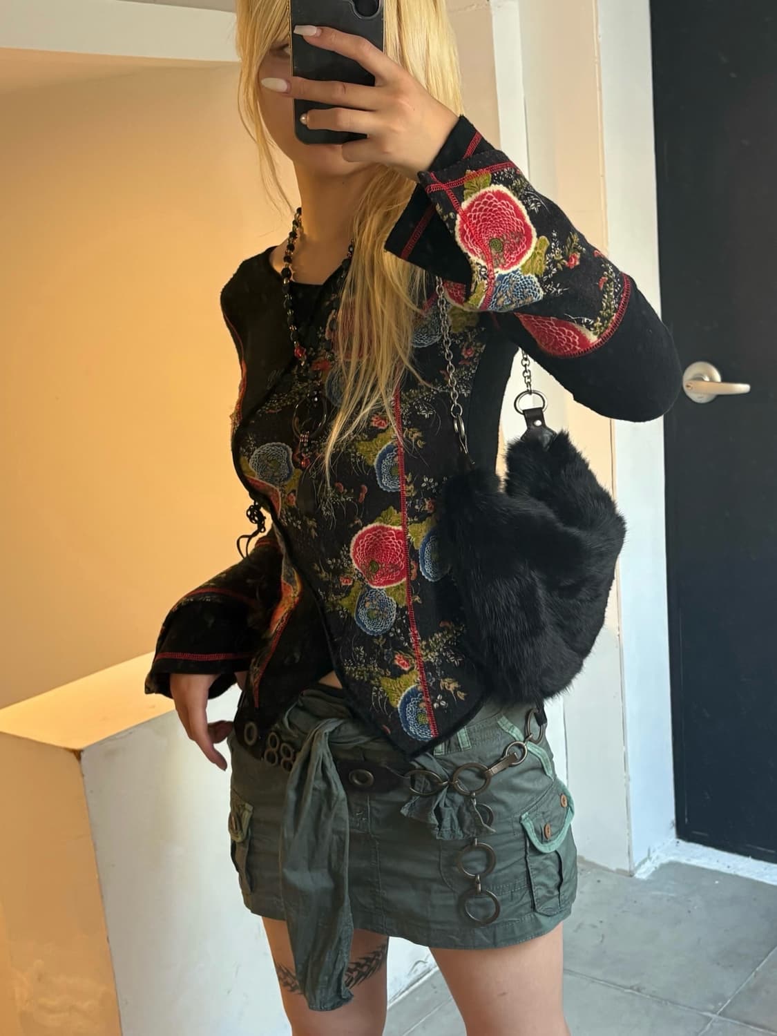 Ozz On black oriental top 상품이미지7