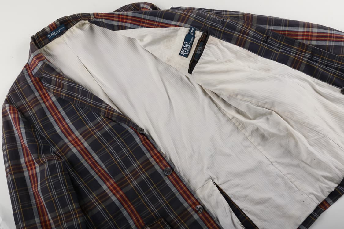 [40R] 폴로 랄프로렌 데미지 마드라스 자켓 상품이미지6