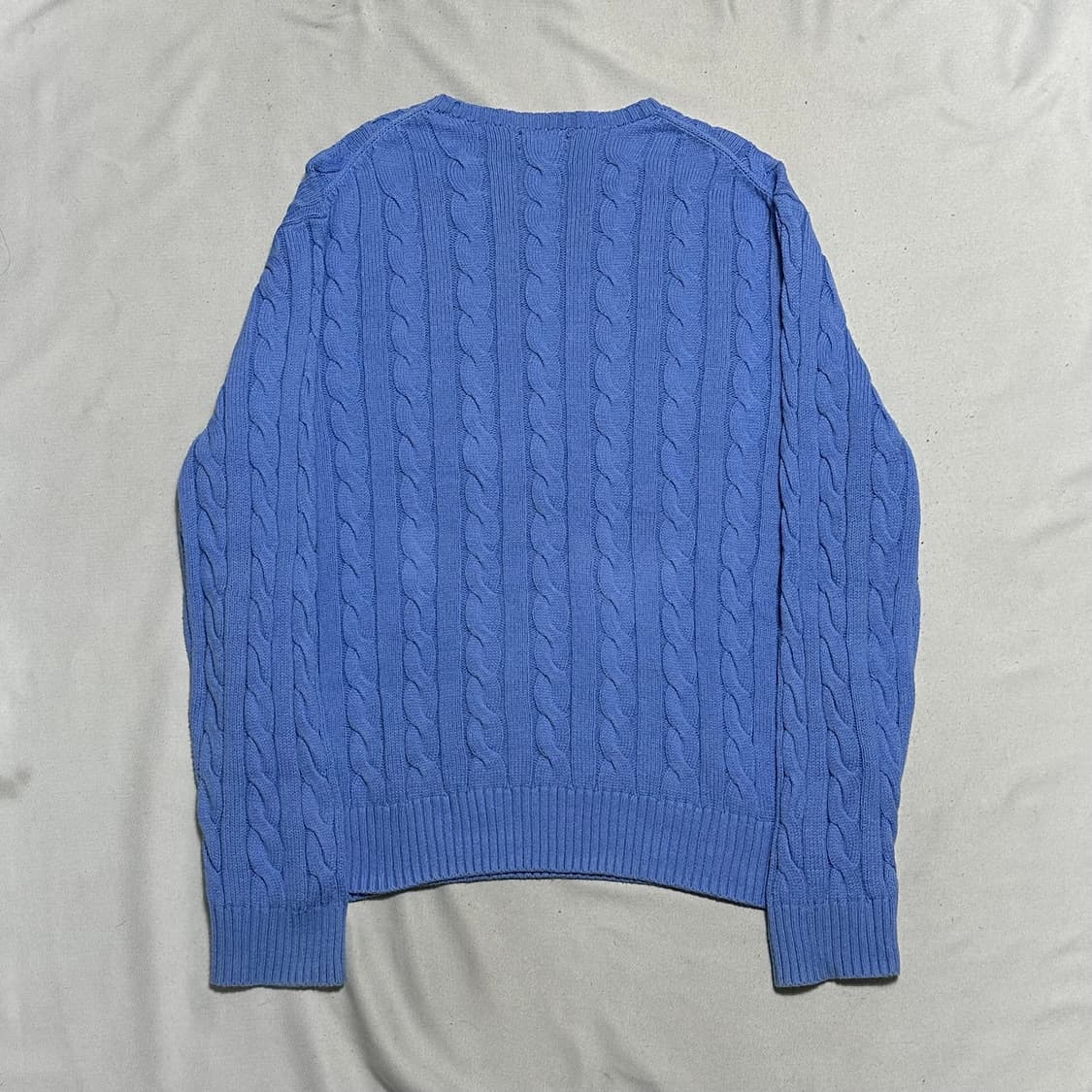 XL 폴로랄프로렌 코튼 라운드넥 케이블 니트 상품이미지3