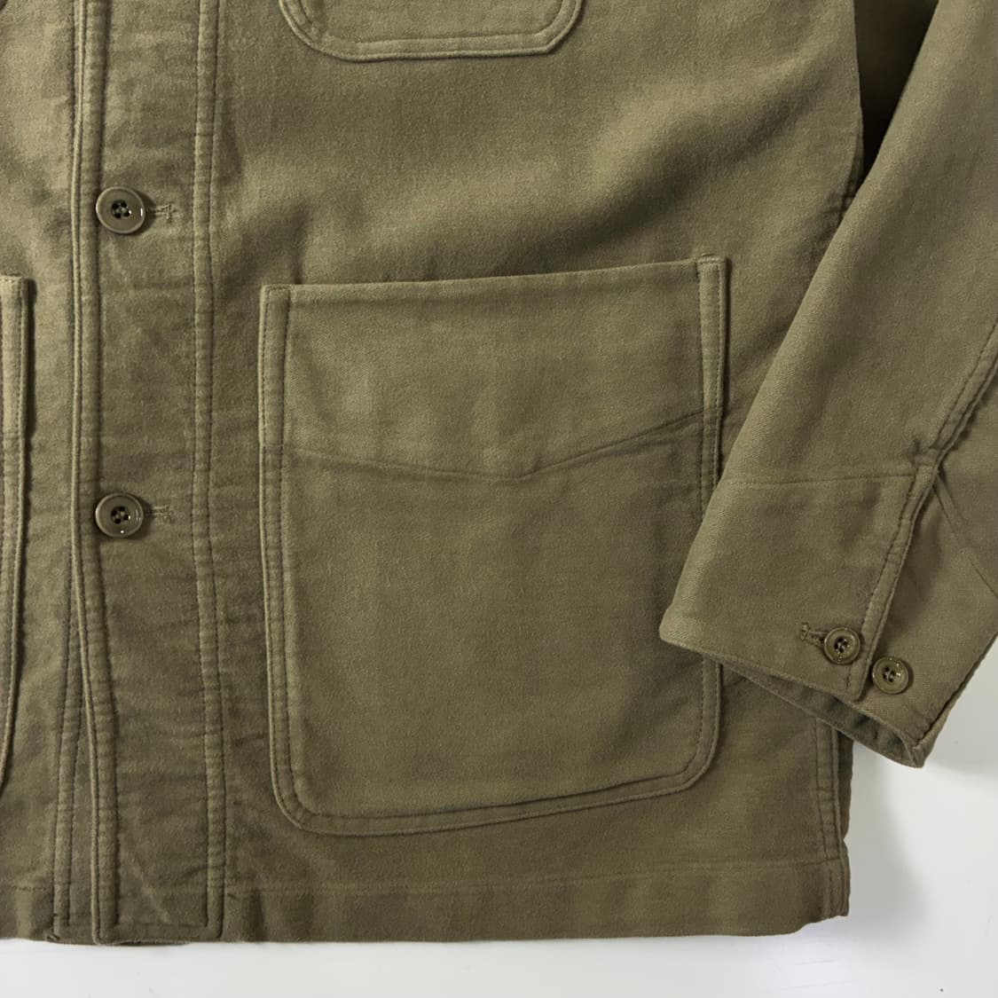 Potter  포터리 몰스킨 다크 러벳 워크 자켓  상품이미지4