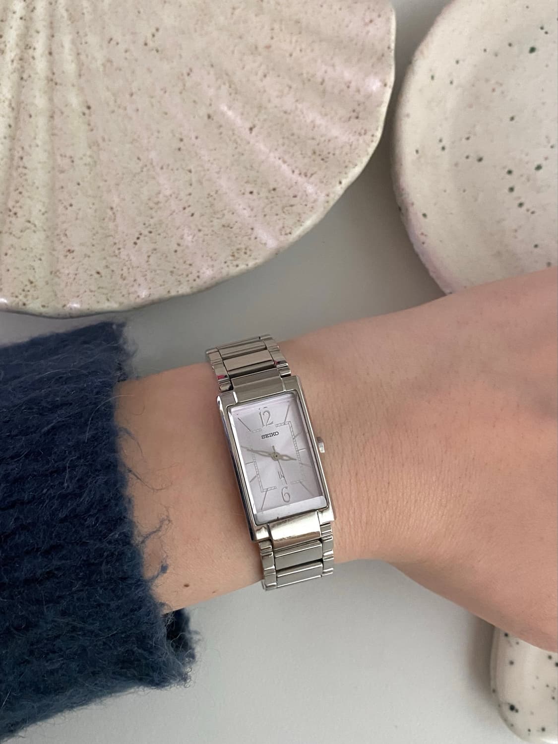 Seiko 세이코 lk 루키아 스퀘어 쿼츠 퍼플 상품이미지9