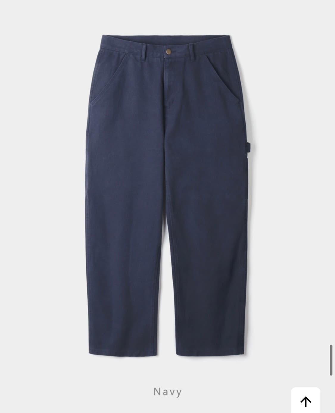 (새상품) 인더스트 카펜터 팬츠 네이비 상품이미지2