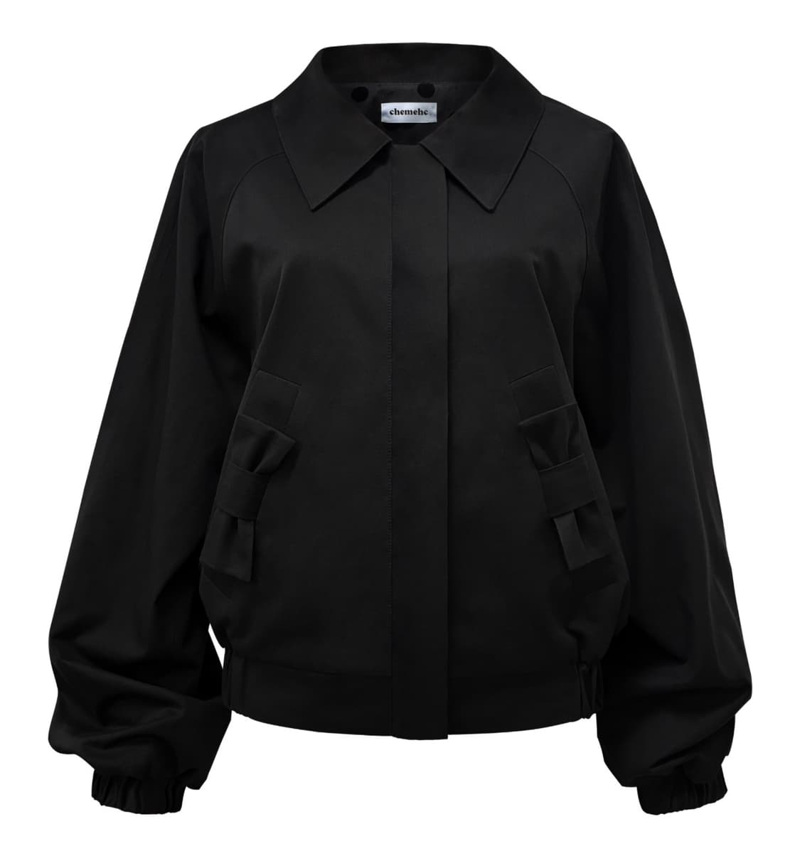 체메씨 chemehc BOW RAGLAN COTTON JACKET (BL 상품이미지1