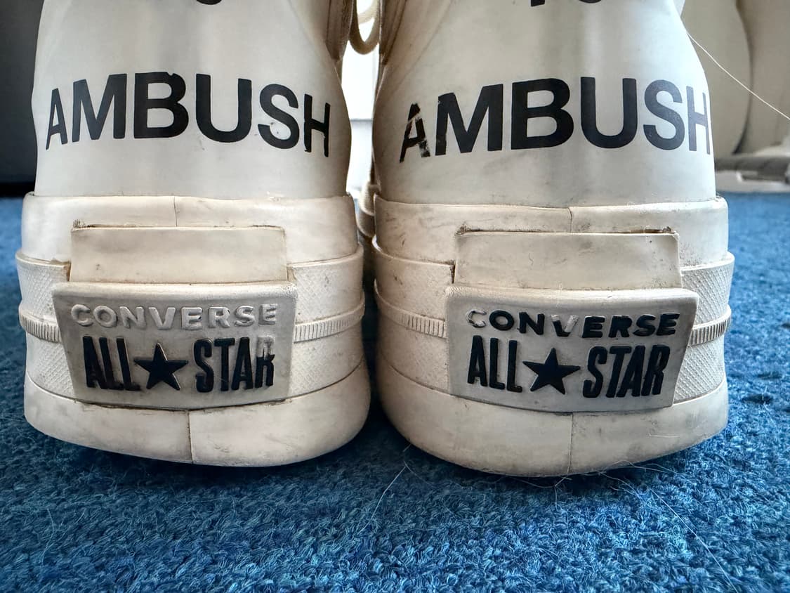 컨버스X앰부쉬 척70 화이트 285 상품이미지4