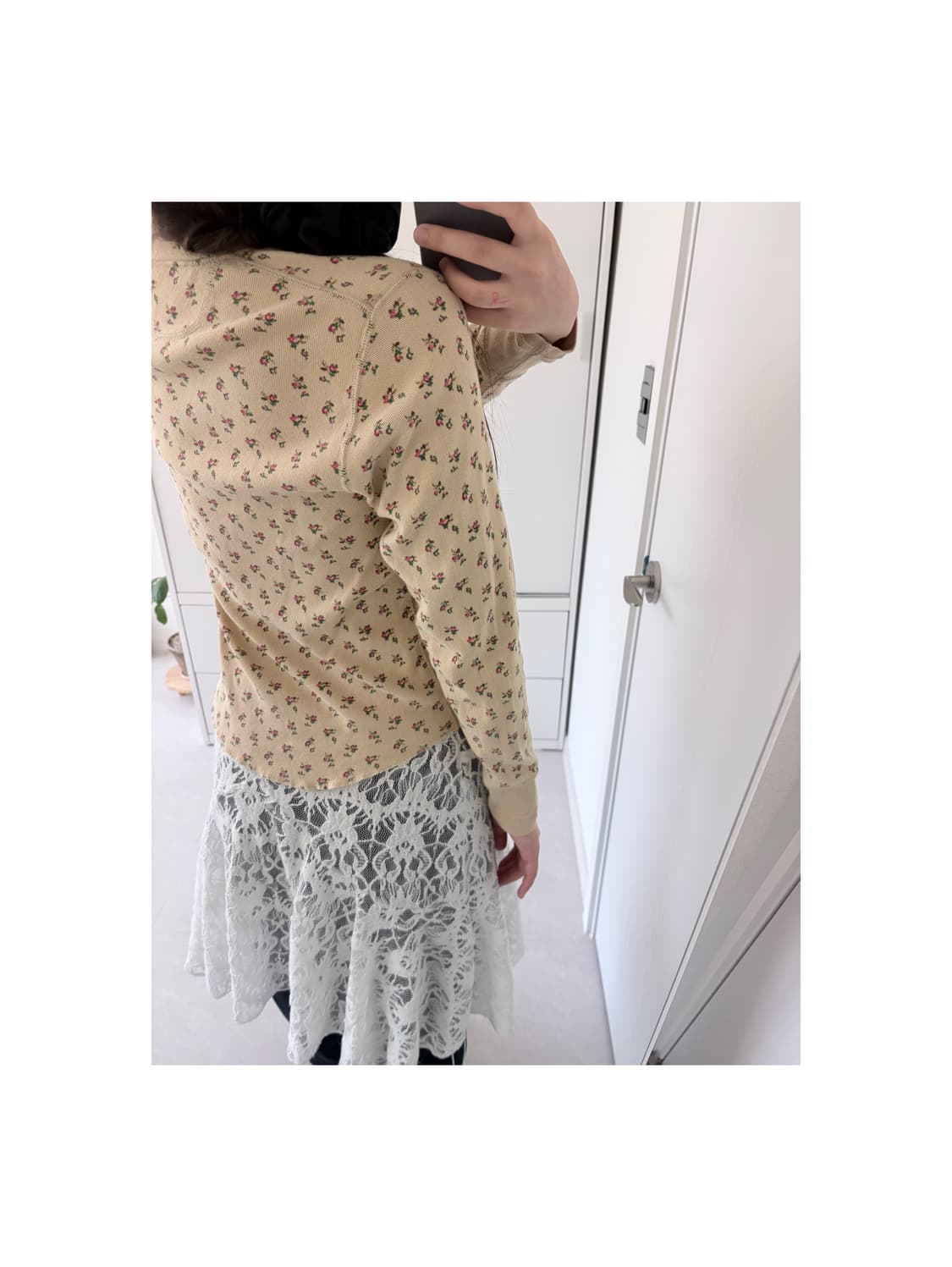 랄프로렌 플라워 빈티지 탑 상품이미지4