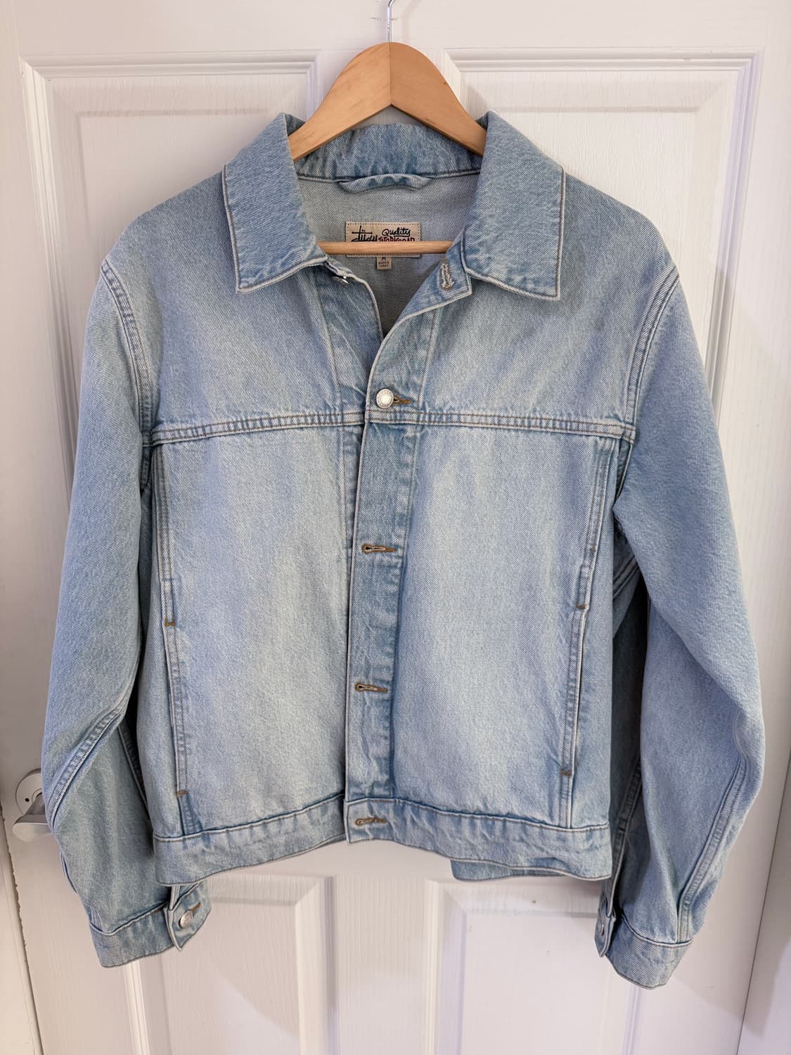 스투시 연청 트러커 자켓 상품이미지1