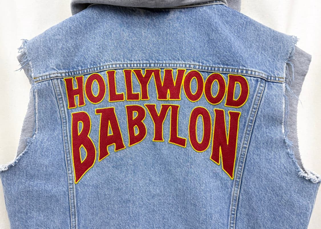 구찌 할리우드 바빌론 데님 후드 베스트 상품이미지7