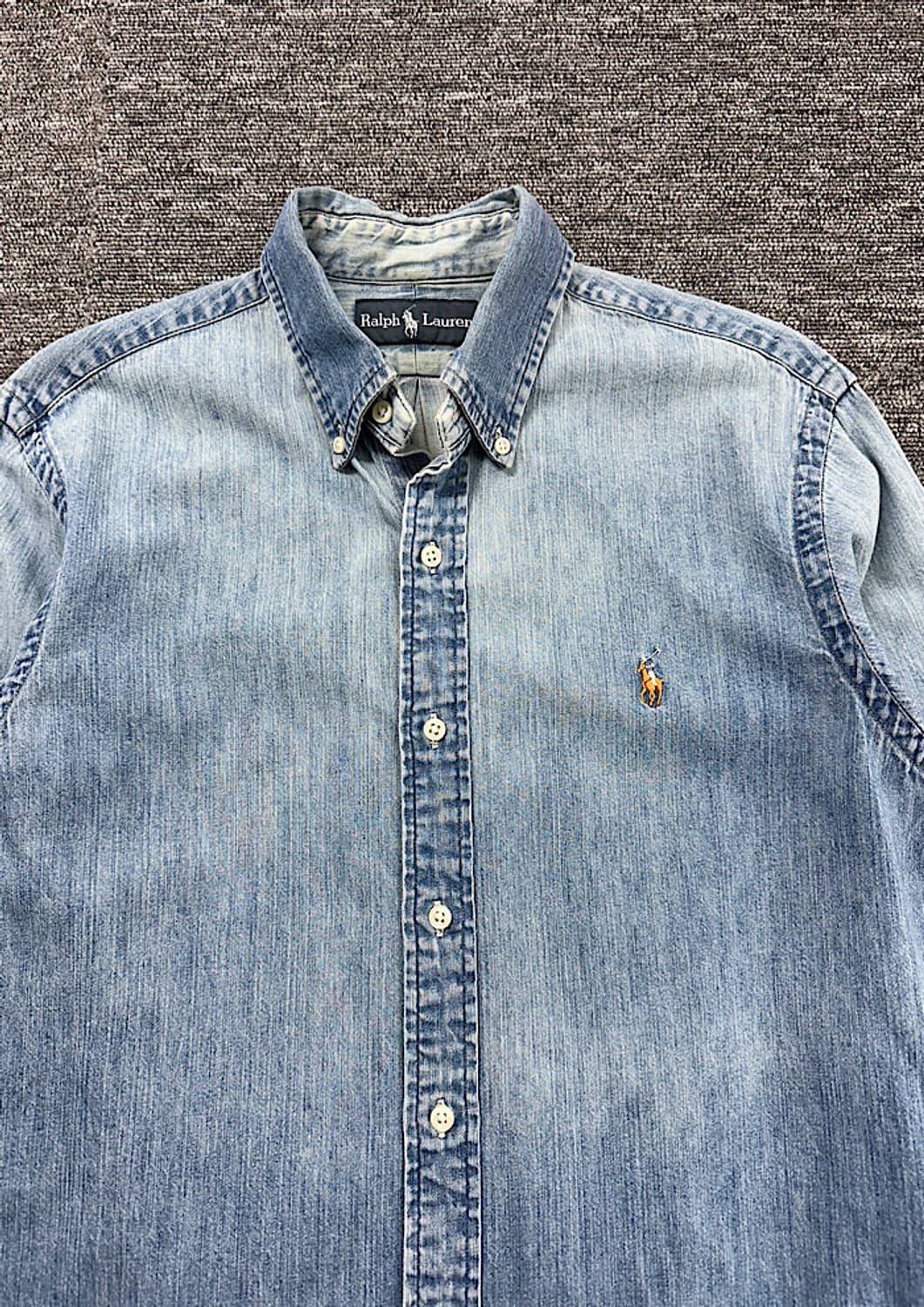 폴로 데님 셔츠 L  상품이미지2