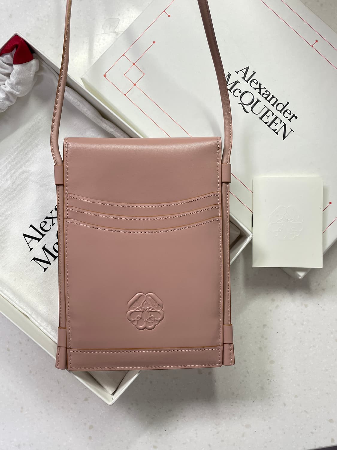 새상품 알렉산더 맥퀸 커브 마이크로백 크로스백 폰백 상품이미지7